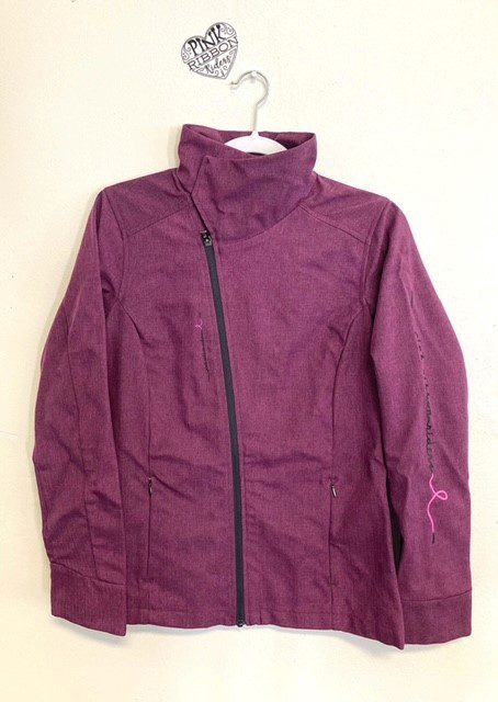 Women's Raspberry Jacket North End Ladies Raspberry Jacket - Pink Ribbon Riders